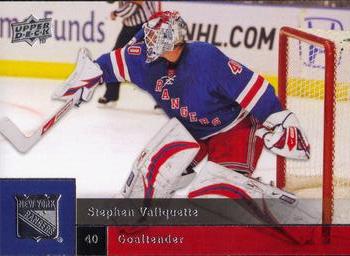 #315 Steve Valiquette - New York Rangers - 2009-10 Upper Deck Hockey
