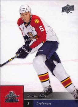 #322 Bryan Allen - Florida Panthers - 2009-10 Upper Deck Hockey