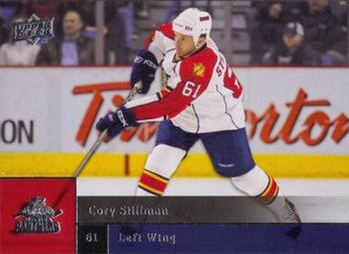 #324 Cory Stillman - Florida Panthers - 2009-10 Upper Deck Hockey