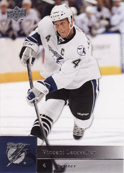 #337 Vincent Lecavalier - Tampa Bay Lightning - 2009-10 Upper Deck Hockey