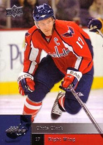 #345 Chris Clark - Washington Capitals - 2009-10 Upper Deck Hockey