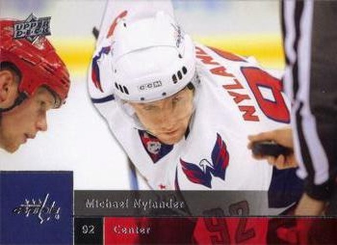 #347 Michael Nylander - Washington Capitals - 2009-10 Upper Deck Hockey