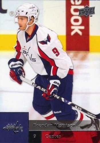 #349 Brendan Morrison - Washington Capitals - 2009-10 Upper Deck Hockey