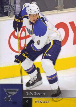 #352 Eric Brewer - St. Louis Blues - 2009-10 Upper Deck Hockey