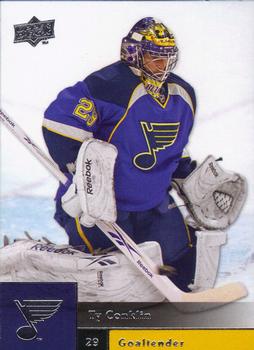 #354 Ty Conklin - St. Louis Blues - 2009-10 Upper Deck Hockey