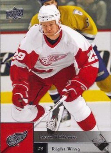 #375 Jason Williams - Detroit Red Wings - 2009-10 Upper Deck Hockey