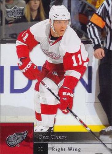 #376 Daniel Cleary - Detroit Red Wings - 2009-10 Upper Deck Hockey