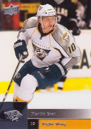 #382 Martin Erat - Nashville Predators - 2009-10 Upper Deck Hockey