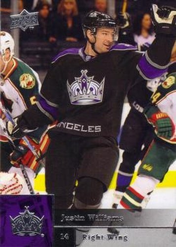 #384 Justin Williams - Los Angeles Kings - 2009-10 Upper Deck Hockey