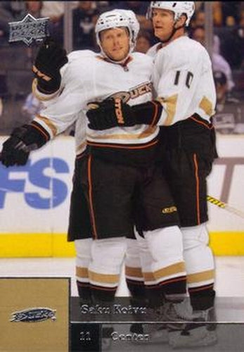 #395 Saku Koivu - Anaheim Ducks - 2009-10 Upper Deck Hockey