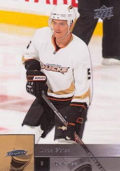 #396 Luca Sbisa - Anaheim Ducks - 2009-10 Upper Deck Hockey