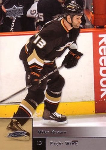 #397 Mike Brown - Anaheim Ducks - 2009-10 Upper Deck Hockey