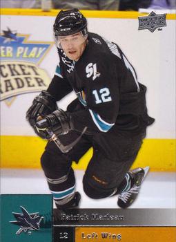 #402 Patrick Marleau - San Jose Sharks - 2009-10 Upper Deck Hockey