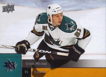 #404 Scott Nichol - San Jose Sharks - 2009-10 Upper Deck Hockey