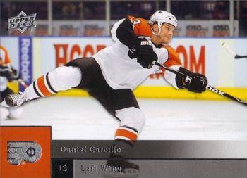 #40 Daniel Carcillo - Philadelphia Flyers - 2009-10 Upper Deck Hockey