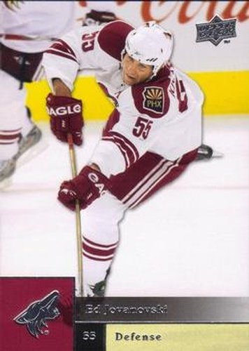 #410 Ed Jovanovski - Phoenix Coyotes - 2009-10 Upper Deck Hockey