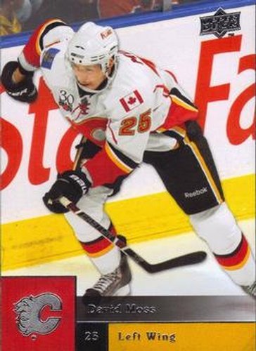 #424 David Moss - Calgary Flames - 2009-10 Upper Deck Hockey