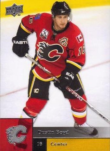 #426 Dustin Boyd - Calgary Flames - 2009-10 Upper Deck Hockey