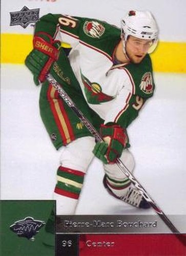 #436 Pierre-Marc Bouchard - Minnesota Wild - 2009-10 Upper Deck Hockey
