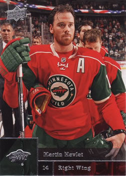 #437 Martin Havlat - Minnesota Wild - 2009-10 Upper Deck Hockey