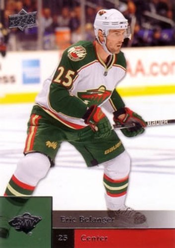 #440 Eric Belanger - Minnesota Wild - 2009-10 Upper Deck Hockey