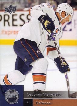 #445 Lubomir Visnovsky - Edmonton Oilers - 2009-10 Upper Deck Hockey
