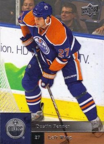 #446 Dustin Penner - Edmonton Oilers - 2009-10 Upper Deck Hockey