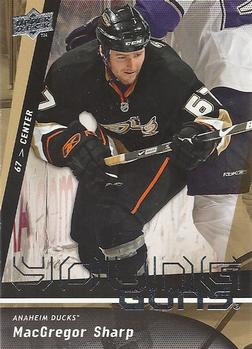 #451 MacGregor Sharp - Anaheim Ducks - 2009-10 Upper Deck Hockey