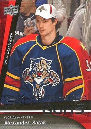 #464 Alexander Salak - Florida Panthers - 2009-10 Upper Deck Hockey
