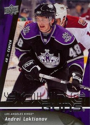 #466 Andrei Loktionov - Los Angeles Kings - 2009-10 Upper Deck Hockey