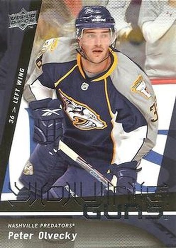 #476 Peter Olvecky - Nashville Predators - 2009-10 Upper Deck Hockey