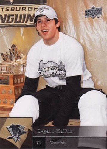 #48 Evgeni Malkin - Pittsburgh Penguins - 2009-10 Upper Deck Hockey