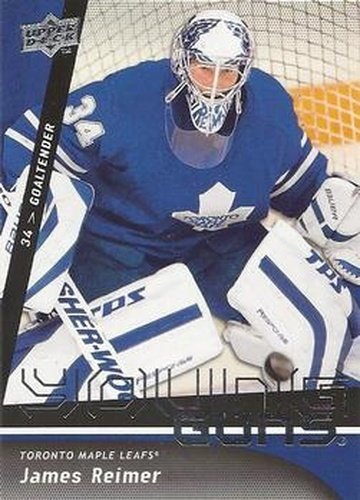 #493 James Reimer - Toronto Maple Leafs - 2009-10 Upper Deck Hockey