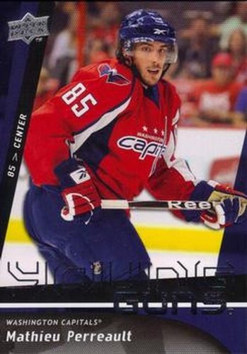 #498 Mathieu Perreault - Washington Capitals - 2009-10 Upper Deck Hockey