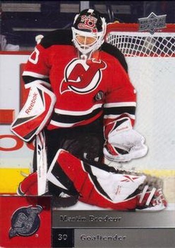 #50 Martin Brodeur - New Jersey Devils - 2009-10 Upper Deck Hockey