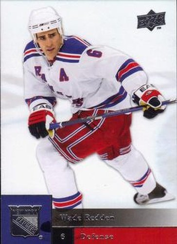 #64 Wade Redden - New York Rangers - 2009-10 Upper Deck Hockey
