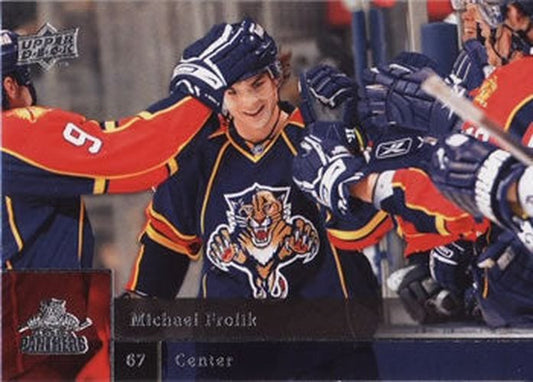 #74 Michael Frolik - Florida Panthers - 2009-10 Upper Deck Hockey