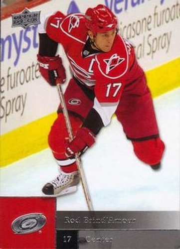 #81 Rod Brind'Amour - Carolina Hurricanes - 2009-10 Upper Deck Hockey