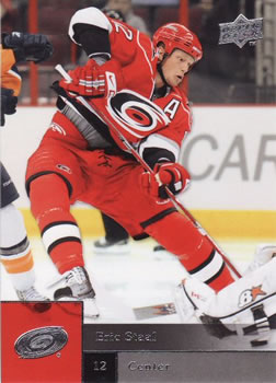 #82 Eric Staal - Carolina Hurricanes - 2009-10 Upper Deck Hockey