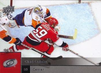 #84 Chad LaRose - Carolina Hurricanes - 2009-10 Upper Deck Hockey