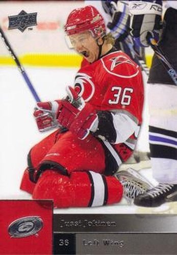 #85 Jussi Jokinen - Carolina Hurricanes - 2009-10 Upper Deck Hockey