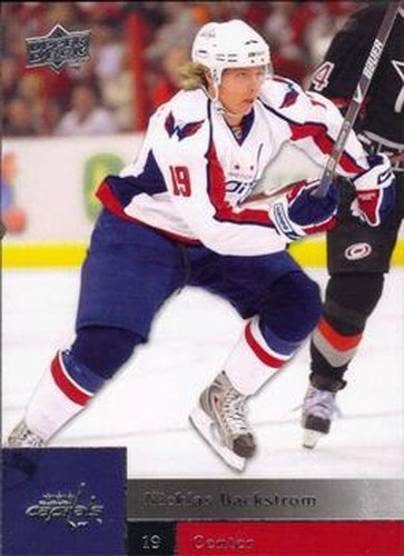 #93 Nicklas Backstrom - Washington Capitals - 2009-10 Upper Deck Hockey