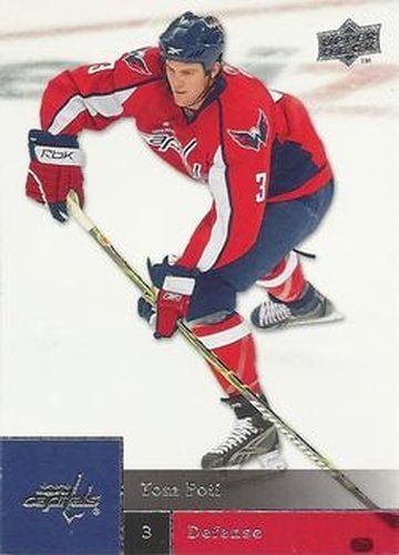 #97 Tom Poti - Washington Capitals - 2009-10 Upper Deck Hockey