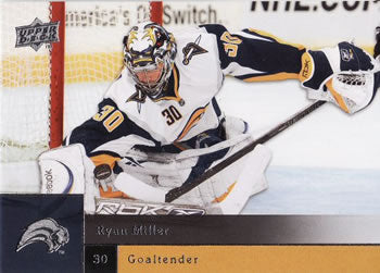 #9 Ryan Miller - Buffalo Sabres - 2009-10 Upper Deck Hockey