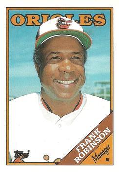 #96T Frank Robinson - Baltimore Orioles - 1988 Topps Traded Baseball