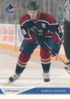 #96 Markus Naslund - Vancouver Canucks - 2003-04 In The Game Toronto Star Hockey