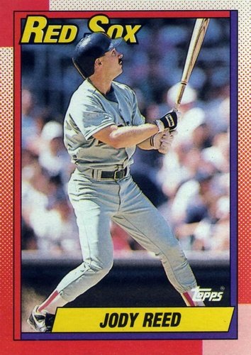 #96 Jody Reed - Boston Red Sox - 1990 Topps Baseball