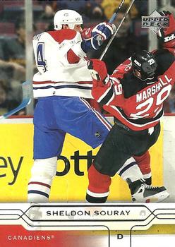 #96 Sheldon Souray - Montreal Canadiens - 2004-05 Upper Deck Hockey