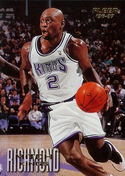 #96 Mitch Richmond - Sacramento Kings - 1996-97 Fleer Basketball