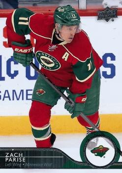 #96 Zach Parise - Minnesota Wild - 2014-15 Upper Deck Hockey